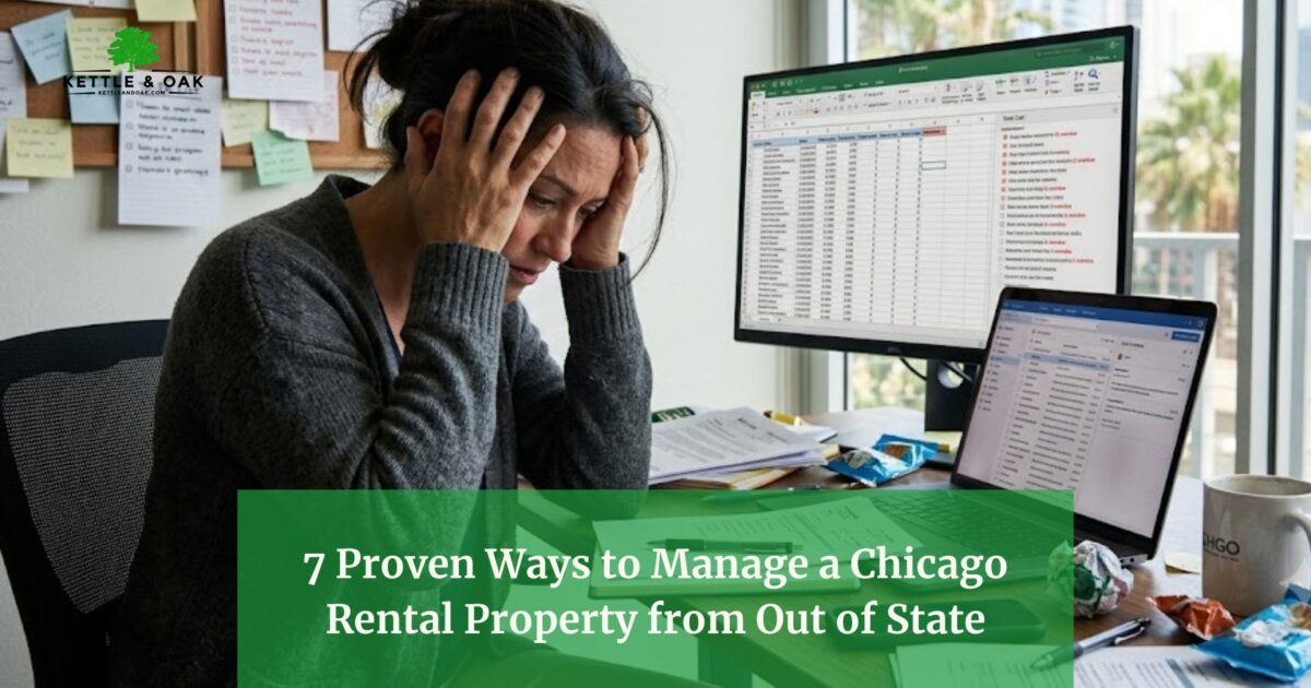 Property manager communicating with tenant remotely