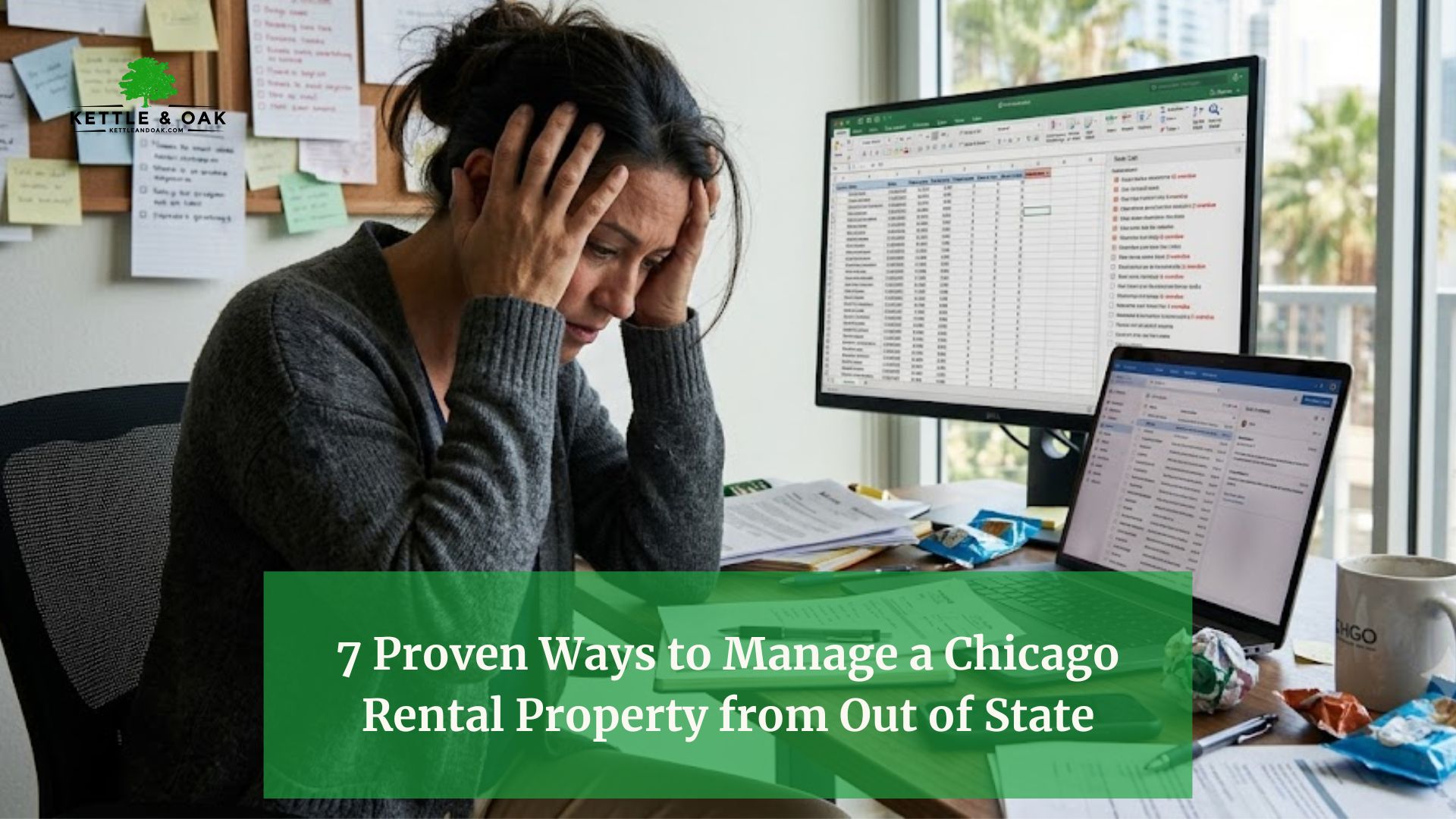 Property manager communicating with tenant remotely