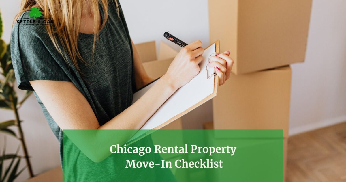 Chicago rental property move-in checklist